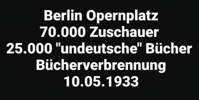 Berlin Opernplatz 
70.000 Zuschauer 
25.000 